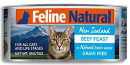 K9 Natural F9 Feline Natural 牛肉主食貓罐頭