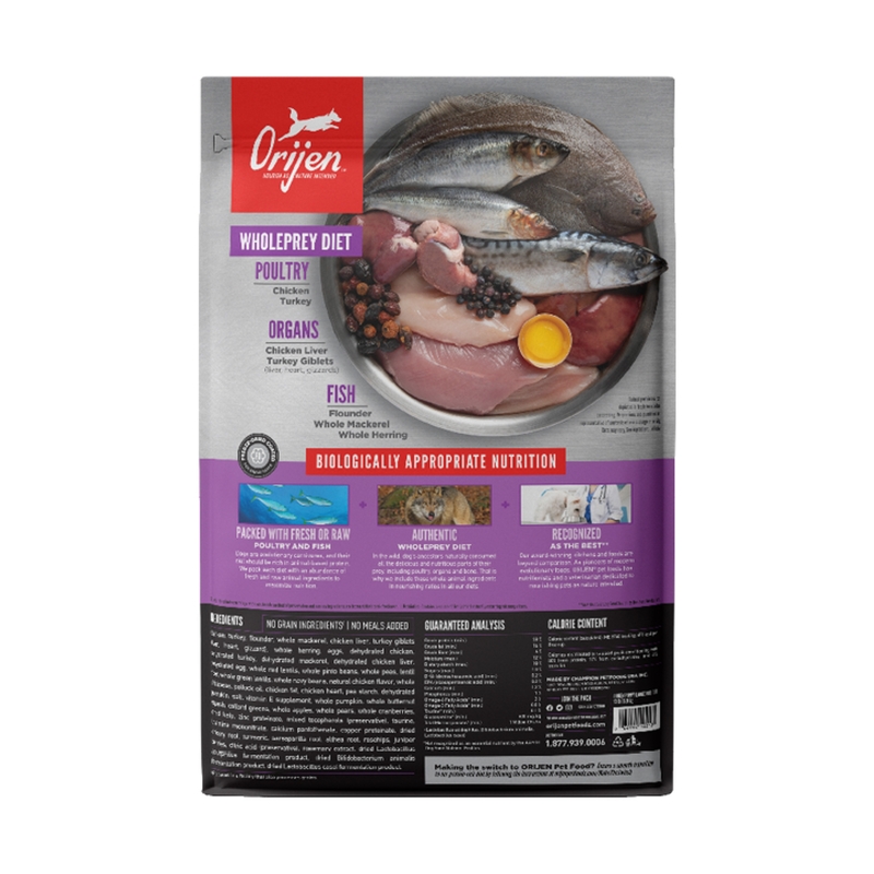 Espetsso Orijen Puppy Large Grain Free Chicken 11.4 kg Expiry