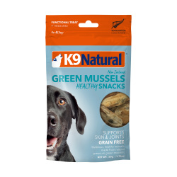 K9 Natural - 凍乾脫水原隻青口狗小食 - 50 克 到期日：2025-09-25