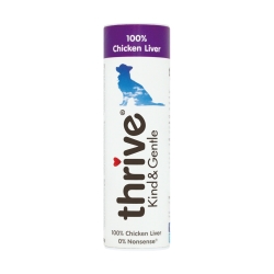 Thrive 脆樂芙 - 冷凍脫水雞肝狗小食 - 25 克 到期日：2025-09-30