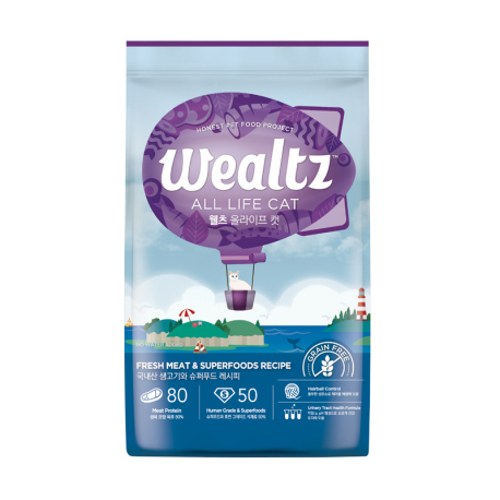 Wealtz 維爾滋 - 全貓雞肉、超級食物配方 - 2.1 公斤 到期日：2025-10-01