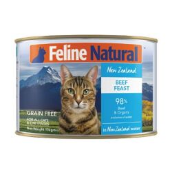 K9 Natural - F9 Feline Natural 牛肉主食貓罐頭 - 170 克 到期日：2025-10-25