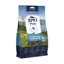 ZiwiPeak 巔峰 - 鯖魚及羊肉配方風乾脫水鮮肉貓糧 - 400 克 到期日：2025-10-31