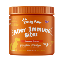 Zesty Paws - Aller-Immune Bites 抗敏免疫咀嚼軟粒 - 羊肉味(犬用) - 90 粒 到期日：2025-11-30