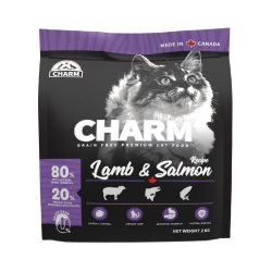CHARM - 無穀物羊肉三文魚配方貓糧 - 2 公斤 到期日：2025-11-30