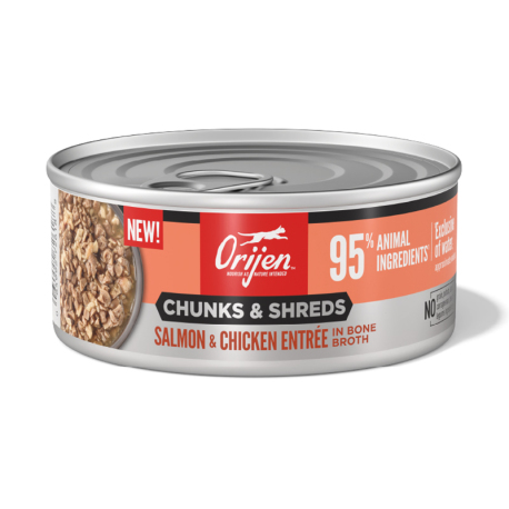 Orijen 渴望 - 奢華鮮肉三文魚雞肉貓罐頭 - 155 克