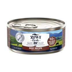 ZiwiPeak 巔峰 - 牛肉配方貓罐頭 - 85 克 到期日：2026-01-18