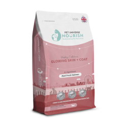 Pet Universe Nourish - 新鮮三文魚皮膚配方貓糧 - 1 公斤 到期日：2026-01-22