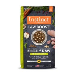 Instinct 生鮮本能 - Raw Boost 原食生鮮無穀物雞肉狗糧 (健康體重) - 4 磅 到期日:2026-02-03 Instinct 生鮮本能 - Raw Boost 原食生鮮無穀物雞肉狗糧 (健康體重) - 4 磅 到期日:2026-02-03