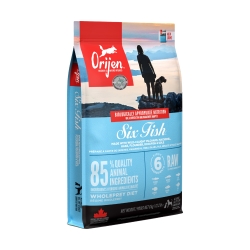 Orijen 渴望 - 全犬無穀物六種魚肉配方 - 6 公斤 到期日：2026-02-22