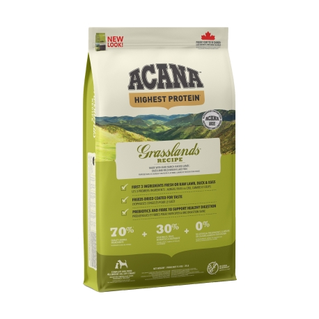 ACANA 愛肯拿 - 地域素材無穀物草原全犬糧 - 11.4 公斤 到期日：2026-02-27