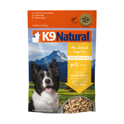 K9 Natural - 凍乾脫水雞肉全犬鮮肉狗糧 - 500 克 到期日：2026-03-06