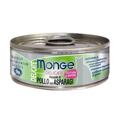 Monge 鮮味雞肉系列 - 雞肉配蘆筍 - 80 克 到期日：2026-03-28