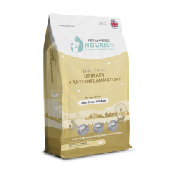 Pet Universe Nourish - 鮮雞肉抗炎尿道配方貓糧 - 1 公斤 到期日：2026-03-28