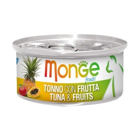 Monge 清新水果系列 - 吞拿魚配雜果 - 80 克 到期日：2026-03-30
