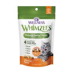 WHIMZEES - 雞肉口味天然貓潔齒餅 - 2 安士 到期日：2026-04-01