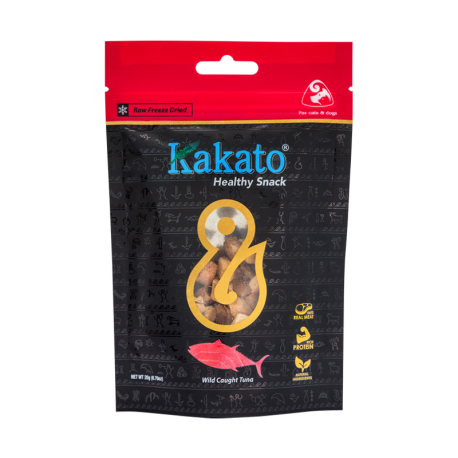 Kakato 卡格 - 凍乾純肉小食吞拿魚 - 20 克 到期日：2026-04-02