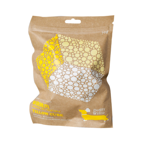 小犬威利 - CUBE 高纖零食系列低卡高纖鮮蔬雞肉零食 - 70 克 到期日：2026-04-06