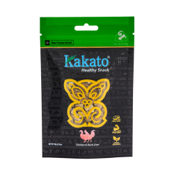 Kakato 卡格 - 凍乾純肉小食雞肝鴨肝 - 20 克 到期日：2026-04-05