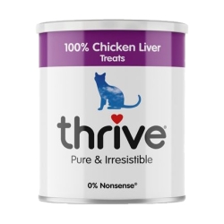Thrive 脆樂芙 - 冷凍脫水雞肝貓小食珍寶裝 - 135 克 到期日：2026-05-20