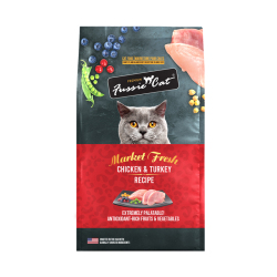 Fussie Cat - 全貓雞肉及火雞乾糧 - 3.5 磅 到期日：2026-06-10