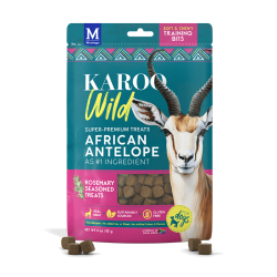 Karoo Wild - 非洲有機南非羚羊肉粒 (迷迭香草味) - 4 安士 到期日：2026-06-12