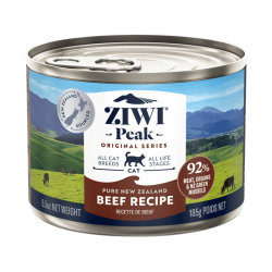 ZiwiPeak 巔峰 - 牛肉配方貓罐頭 - 185 克 到期日：2026-06-15