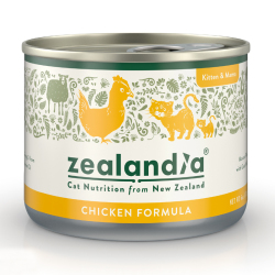 Zealandia - 狂野主廚雞肉慕斯幼貓罐頭 - 170 克 到期日：2026-06-28