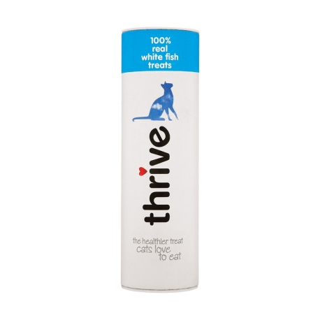 Thrive 脆樂芙 - 冷凍脫水白魚貓小食 - 15 克 到期日：2026-06-30