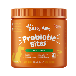 Zesty Paws - Probiotic Bites 益生菌咀嚼軟粒 - 南瓜味(犬用) - 90 粒 到期日：2026-06-30