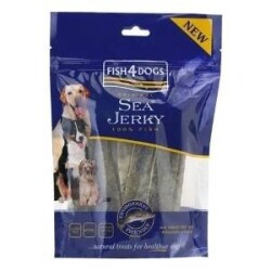 Fish4Dogs - 純魚皮薄片 - 100 克 到期日：2026-07-10