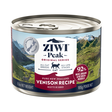 ZiwiPeak 巔峰 - 鹿肉配方貓罐頭 - 185 克 到期日：2026-07-12