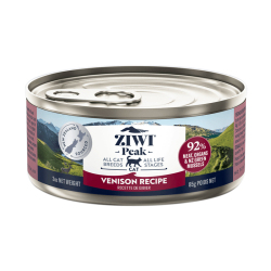 ZiwiPeak 巔峰 - 鹿肉配方貓罐頭 - 85 克 到期日：2026-07-12