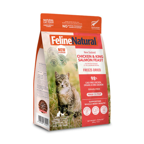 K9 Natural - F9 Feline Natural 雞肉及三文魚盛宴貓糧 - 320 克