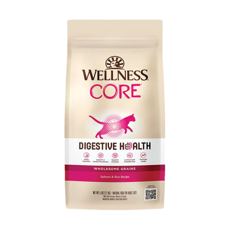 Wellness 寵物健康 - CORE 消化易三文魚貓用配方 - 11 磅 到期日：2026-07-22