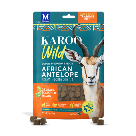 Karoo Wild - 非洲有機南非羚羊肉粒 (奧勒岡草味) - 4 安士 到期日：2026-07-24