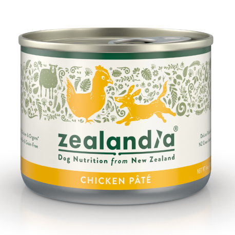 Zealandia - 狂野主廚野放雞狗罐頭 - 170 克 到期日：2026-07-28