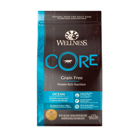 Wellness 寵物健康 - CORE 無穀物皇牌海洋魚配方 - 12 磅 到期日：2026-08-01