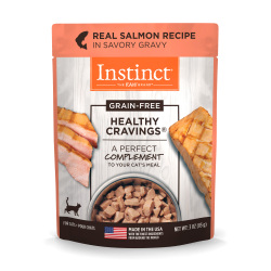 Instinct 生鮮本能 - Healthy Cravings 三文魚貓貓妙鮮包 - 3 安士 到期日：2026-08-20