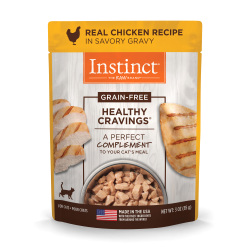 Instinct 生鮮本能 - Healthy Cravings 雞肉貓貓妙鮮包 - 3 安士 到期日：2026-09-19