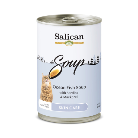 Salican - 海洋魚湯罐(皮毛護理) - 140 克