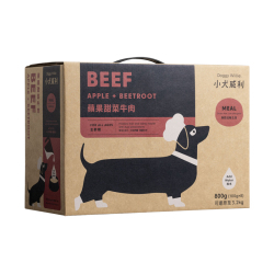 小犬威利 - MEAL 均衡主食系列無穀蘋果甜菜牛肉熟食凍乾 - 800 克 到期日：2026-10-06