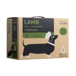 小犬威利 - MEAL 均衡主食系列無穀青豆蕈菇羊肉熟食凍乾 - 800 克 到期日：2026-10-06