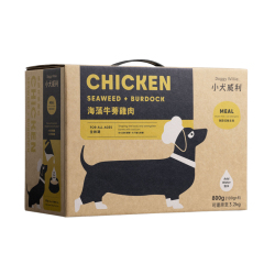 小犬威利 - MEAL 均衡主食系列無穀海藻牛蒡雞肉熟食凍乾 - 800 克 到期日：2026-10-06