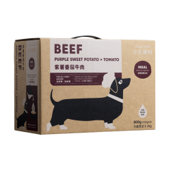 小犬威利 - MEAL 均衡主食系列無麩紫薯蕃茄牛肉熟食凍乾 - 800 克 到期日：2026-10-06