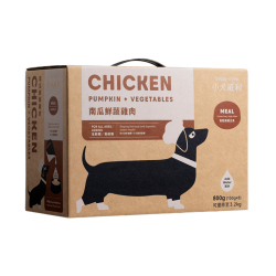 小犬威利 - MEAL 均衡主食系列無麩南瓜鮮蔬雞肉熟食凍乾 - 800 克 到期日：2026-10-06
