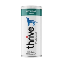 Thrive - ProReward 100% Duck Dog Treats Maxi Tube - 500 g Expiry Date: 2026-10-10