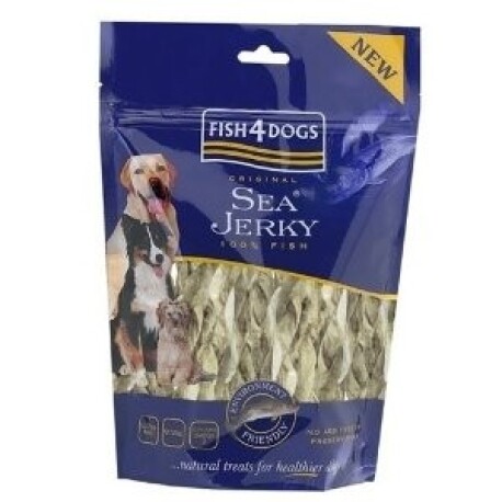 Fish4Dogs - Sea Jerky Fish Twists - 100 g Expiry Date: 2026-10-24