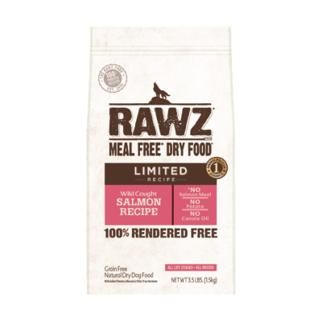 RAWZ - 單一動物蛋白配方野生三文魚全犬糧 - 20 磅 到期日：2026-10-27