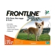 FRONTLINE - Plus 犬用殺蚤除牛蜱滴頸藥水 (10 公斤以下適用) - 3 管 到期日：2026-10-31